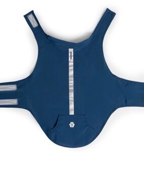Free Country Navy Reflective Dog Harness Vest with Pocket